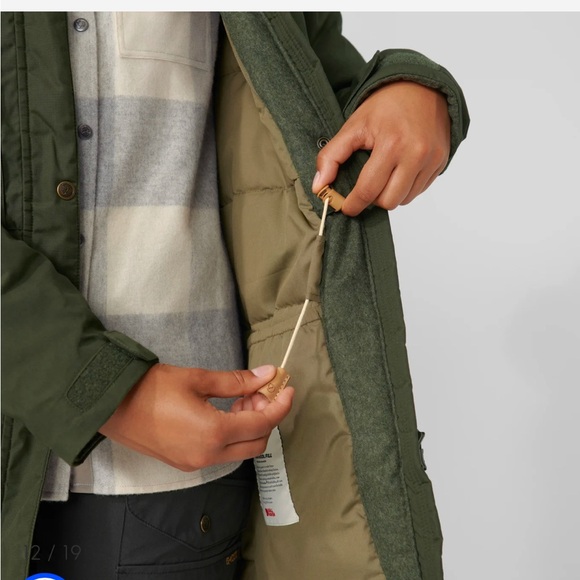 FJALLRAVEN G-1000 SINGI WOOL PADDED PARKA - Picture 13 of 16